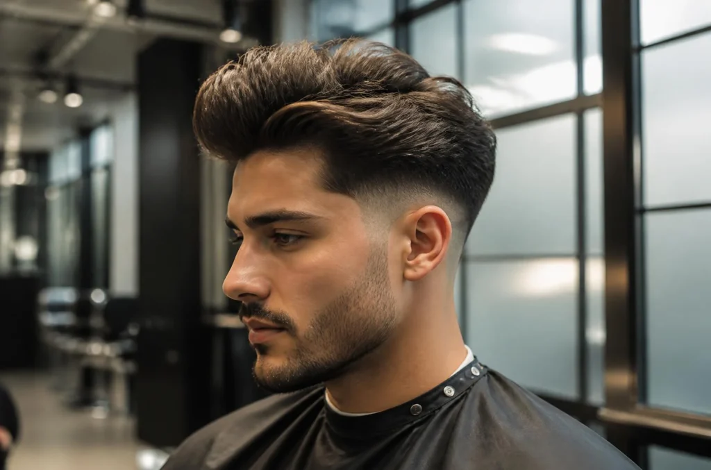 Blowout Low Fade Haircut