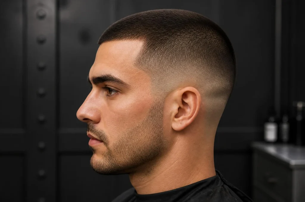 Low Fade Buzz Cut