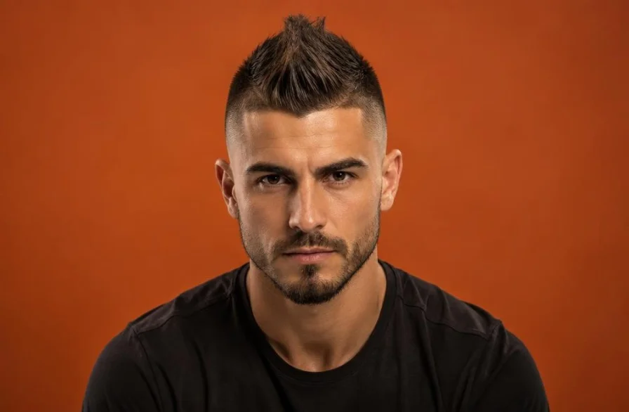 Low Fade Faux Hawk