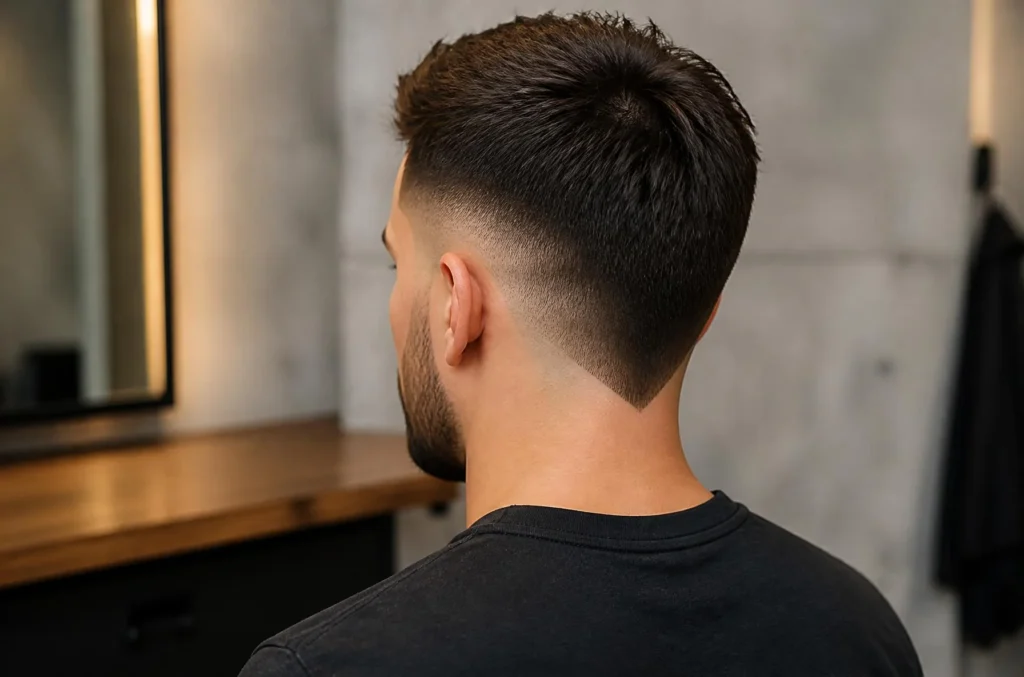 Low Fade V-Shape