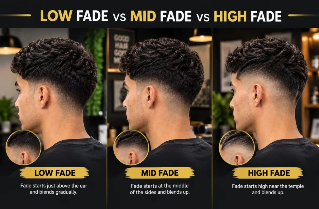 Low Fade vs Mid Fade vs High Fade
