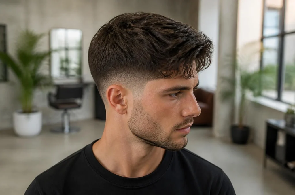 Medium Length Low Fade
