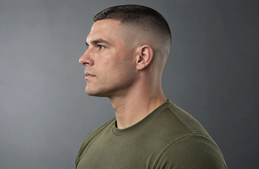 Military Fade Haircut