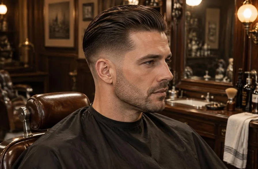 Slick Back Fade