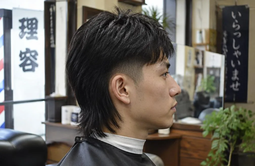 Asian Mullet Low Taper Fade